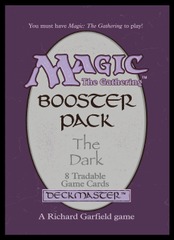 Magic the Gathering Retro Sleeves - The Dark